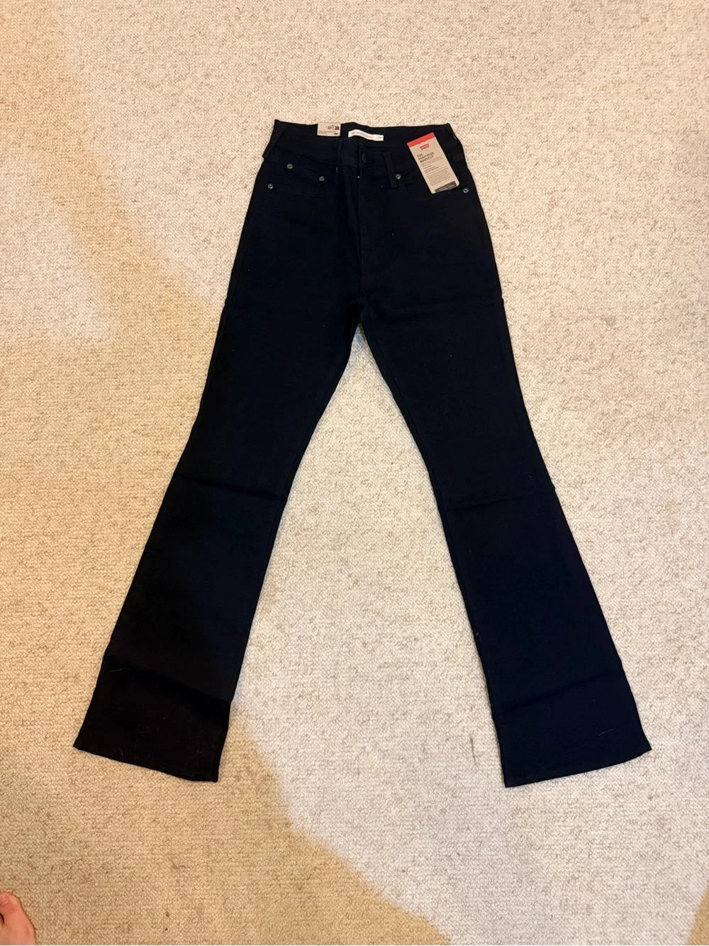 Levi's High-Rise Bootcut Jeans - Black - Picture 2 of 9
